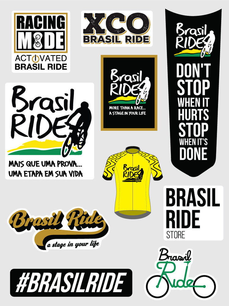 Adesivos Brasil Ride