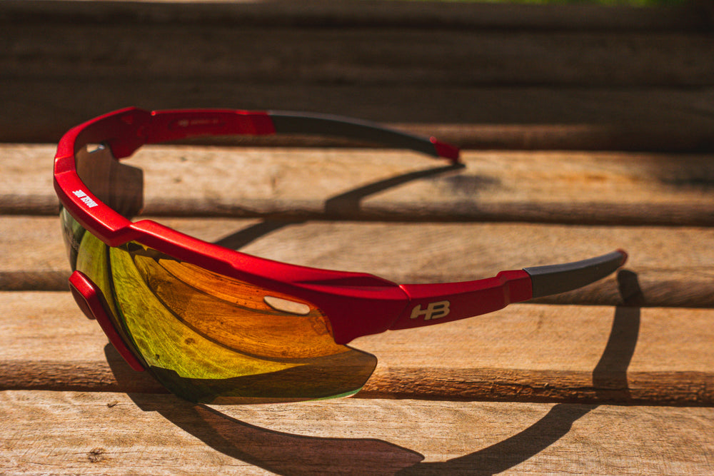 Óculos HB & Brasil Ride - Shield Evo Red